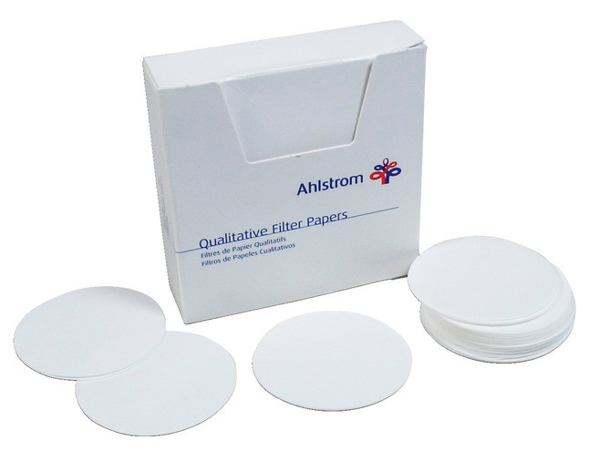 Ahlstrom Munksjö 6150-1100 11.00cm Qualitative Fast Speed Filter Paper, 25um Retention